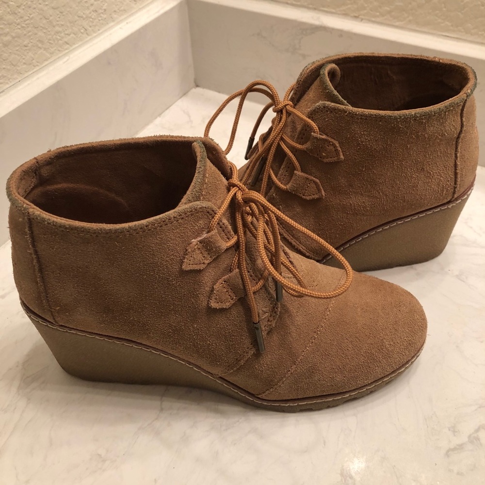 TOMS Vintage Desert Wedges